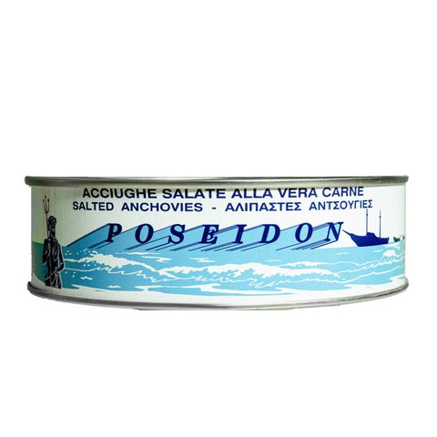Poseidon anchovies in brine