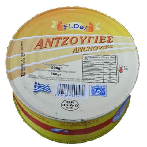 Fidel anchovies in brine