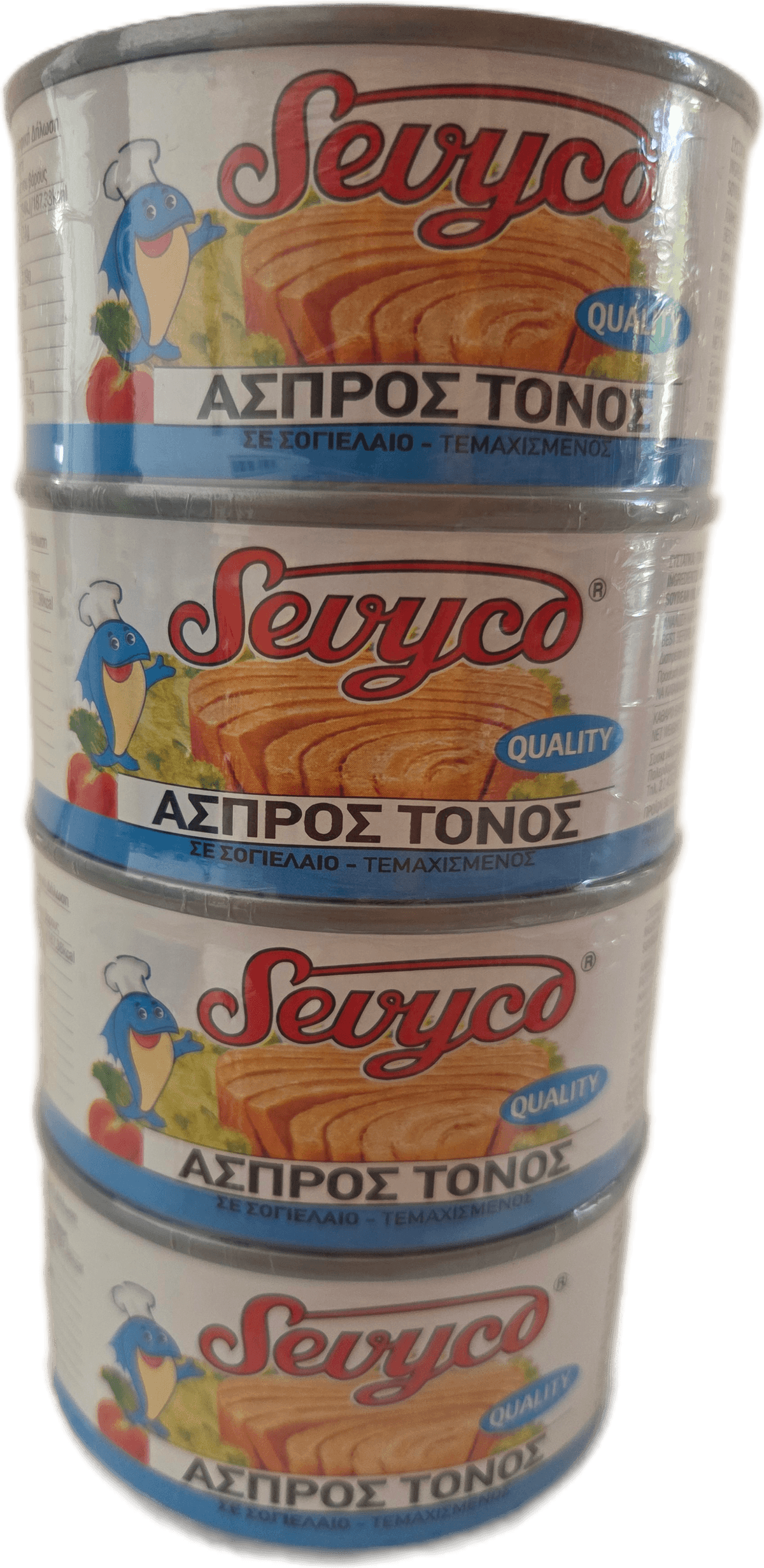 Sevyco white tuna in soyabean oil