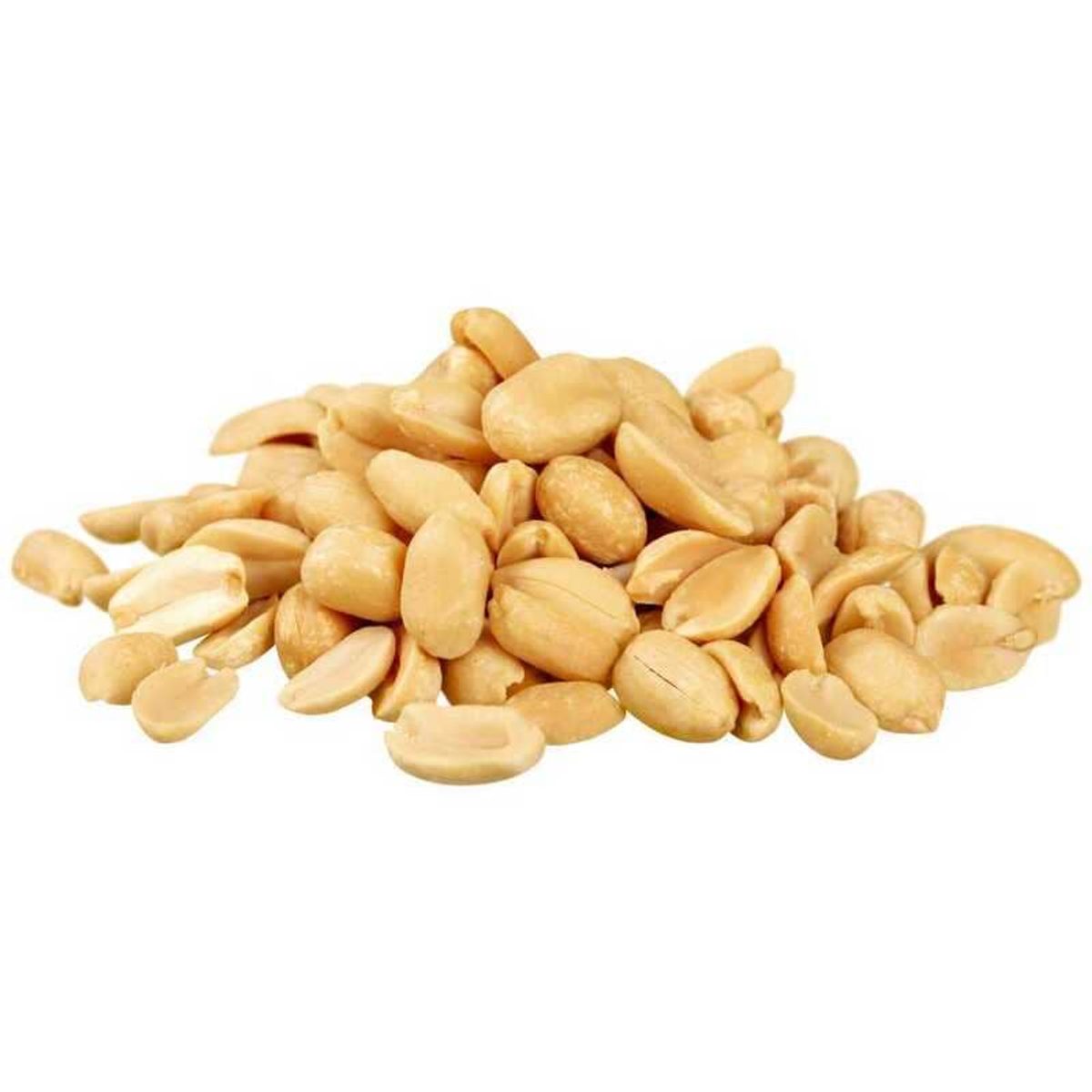 Blanched peanut kernels
