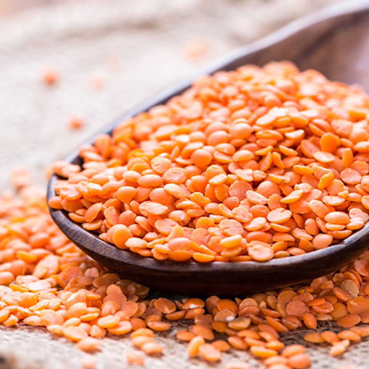 Red lentils